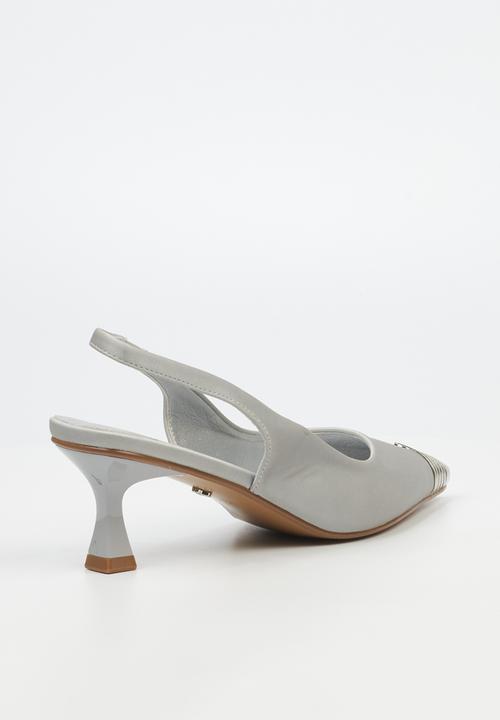 Butterfly Feet - Gwenn 1 Sling Back - Silver