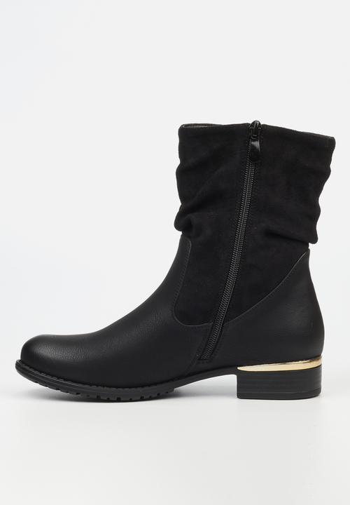 Miss Black - Hadar 12 boot - black