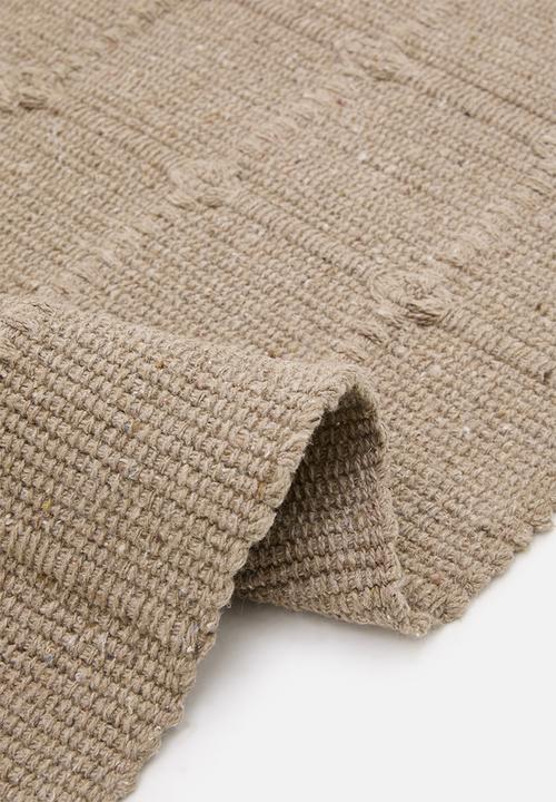 H&S - Recycled cotton mat 4 - Natural