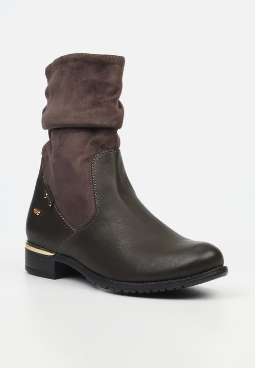 Miss Black - Hadar 12 boot - charcoal