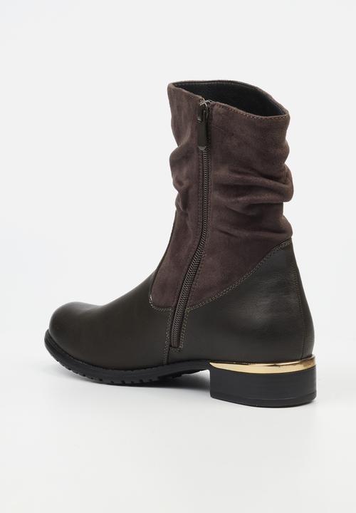 Miss Black - Hadar 12 boot - charcoal