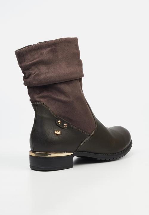 Miss Black - Hadar 12 boot - charcoal