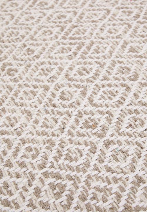 H&S - Recycled cotton mat 2 - Natural