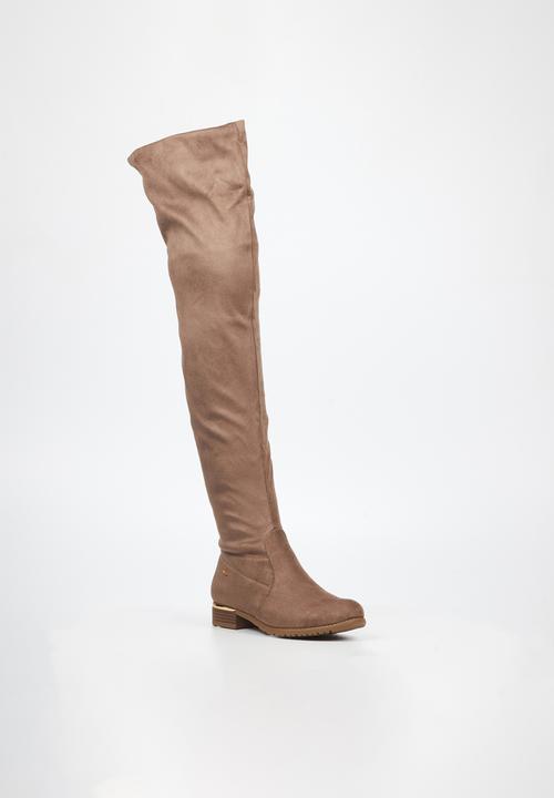 Miss Black - Hadar 18 boot - taupe