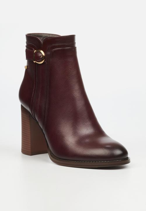 Miss Black - Julia 1 boot - burgundy