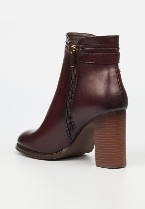 Miss Black - Julia 1 boot - burgundy
