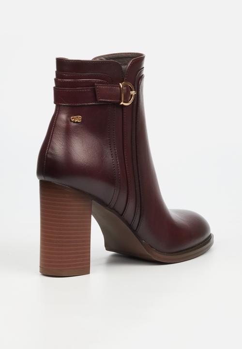Miss Black - Julia 1 boot - burgundy