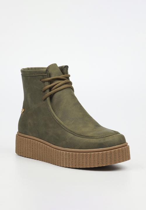 Butterfly Feet - Hollis 1 Chukka - Olive