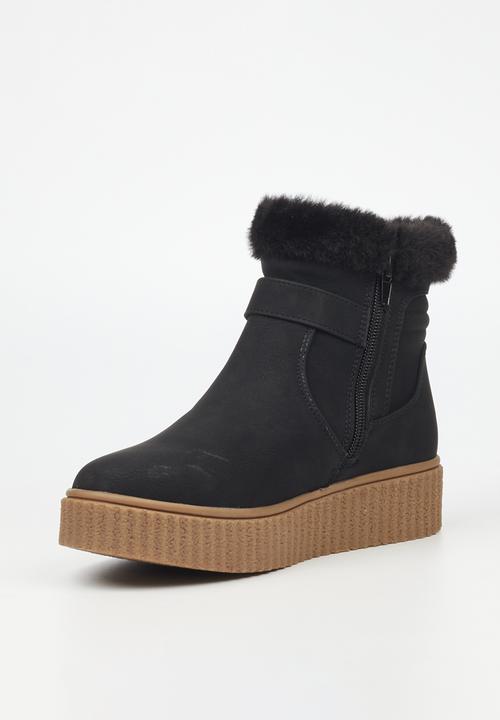 Butterfly Feet - Hollis 2 Ankle - Black