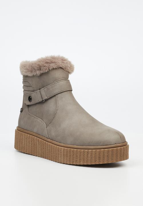Butterfly Feet - Hollis 2 Ankle - Grey