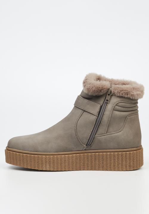 Butterfly Feet - Hollis 2 Ankle - Grey
