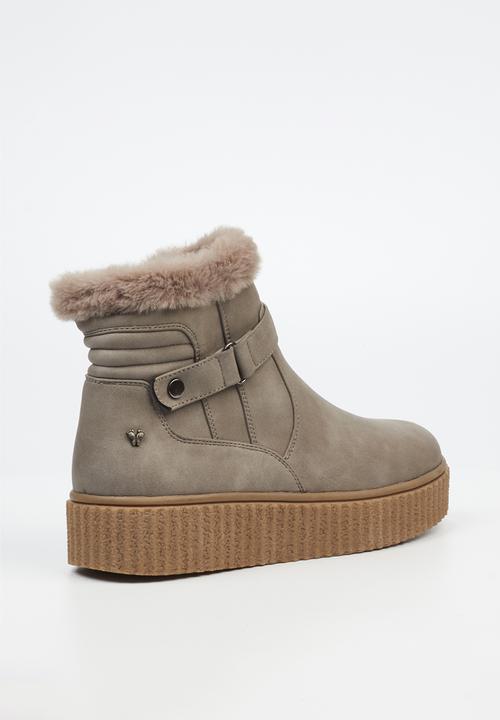 Butterfly Feet - Hollis 2 Ankle - Grey