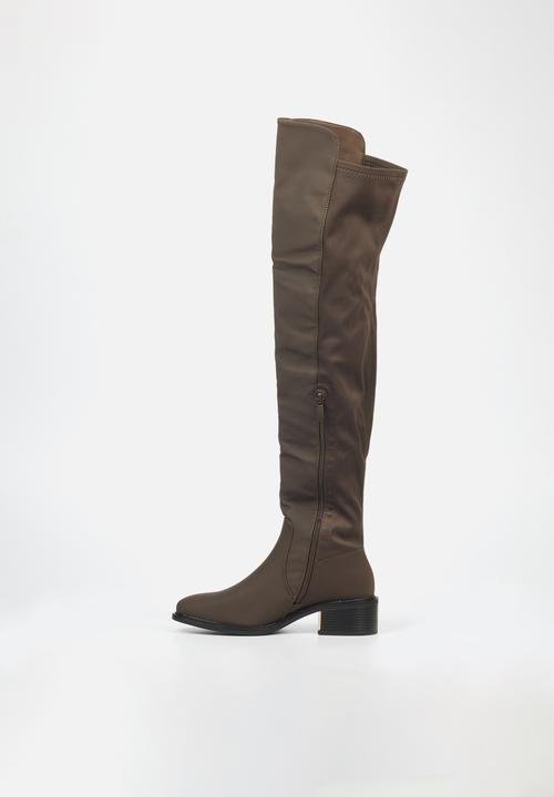 Miss Black - Qatar 4 boot - chocolate
