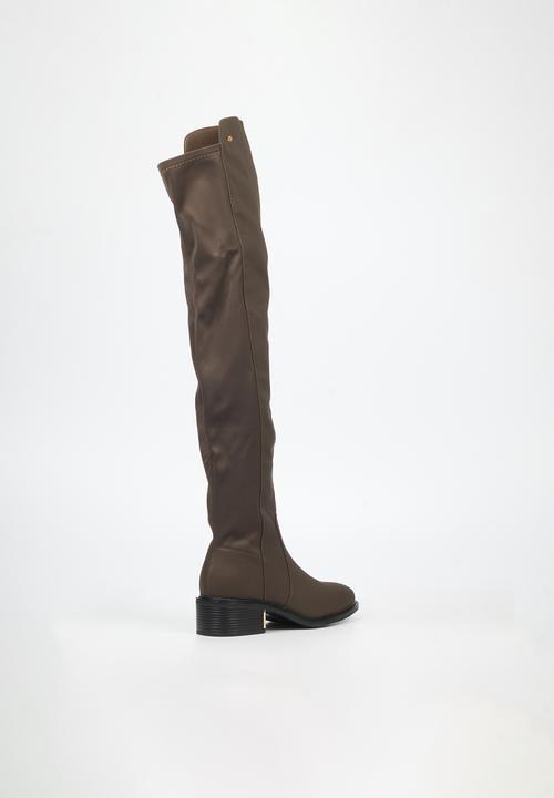 Miss Black - Qatar 4 boot - chocolate
