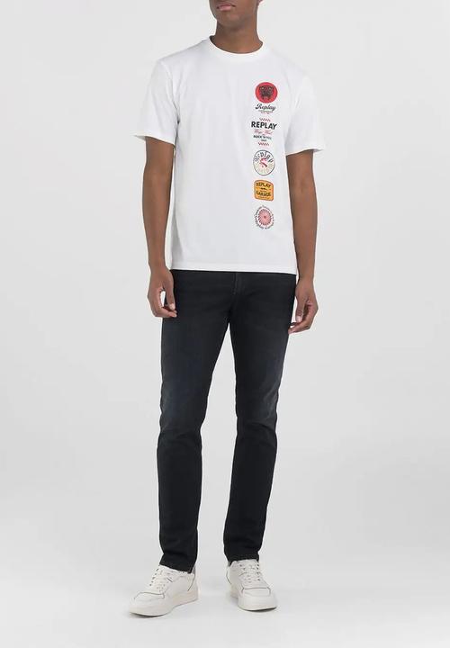 Replay - T-shirt - Natural White