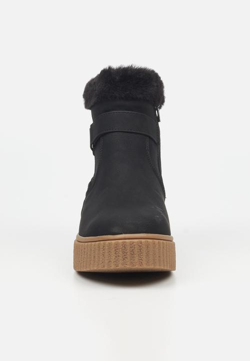 Butterfly Feet - Hollis 2 Ankle - Black