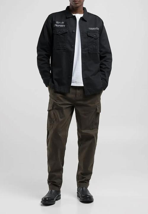 Replay - Cargo chino - dark olive