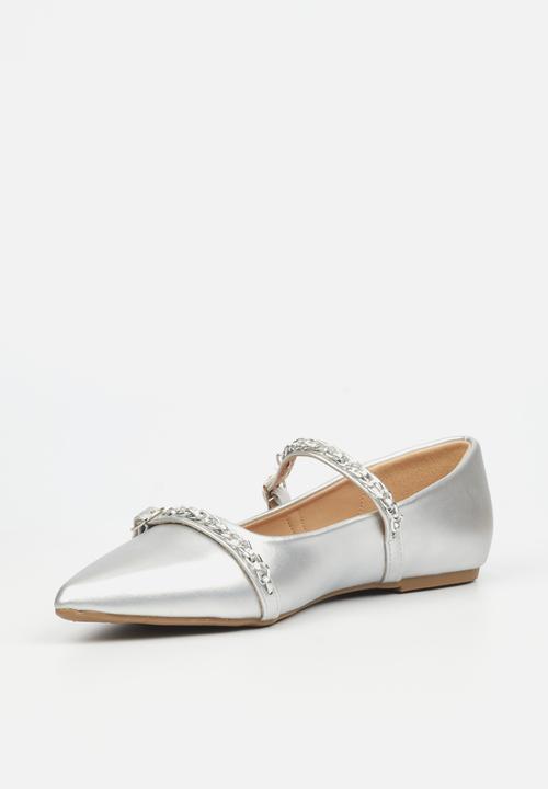 Butterfly Feet - Sage 1 Pump - Silver