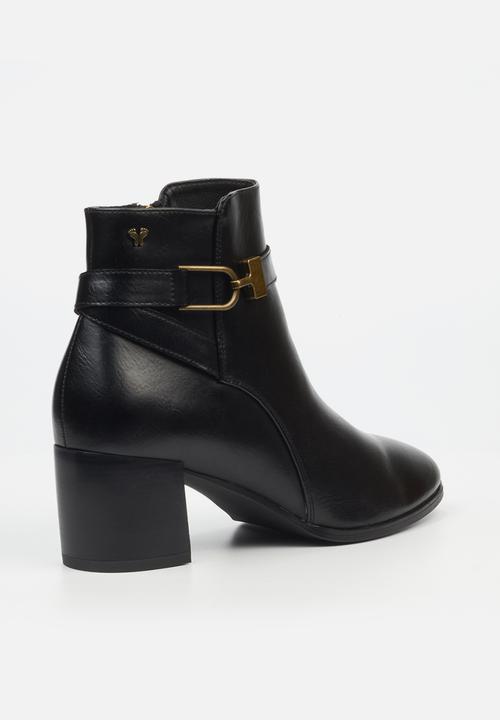 Butterfly Feet - Shawna 1 Ankle - Black