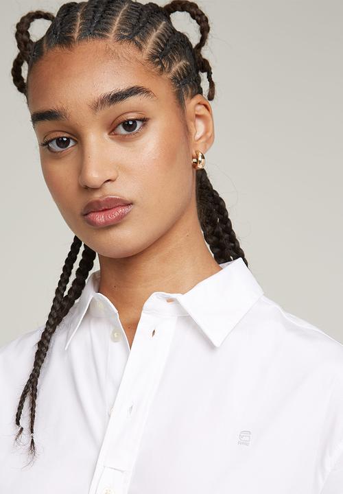 G-STAR - Bf shirt l\s wmn - White