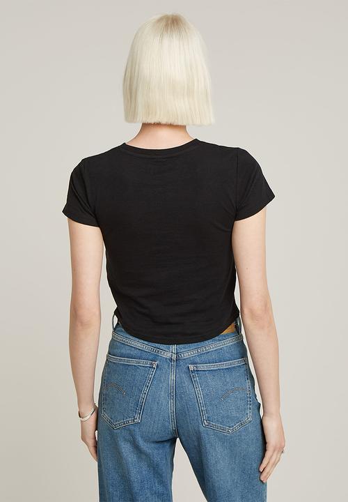 G-STAR - Corset slim r t wmn - DK Black