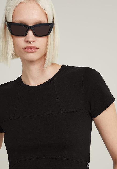 G-STAR - Corset slim r t wmn - DK Black