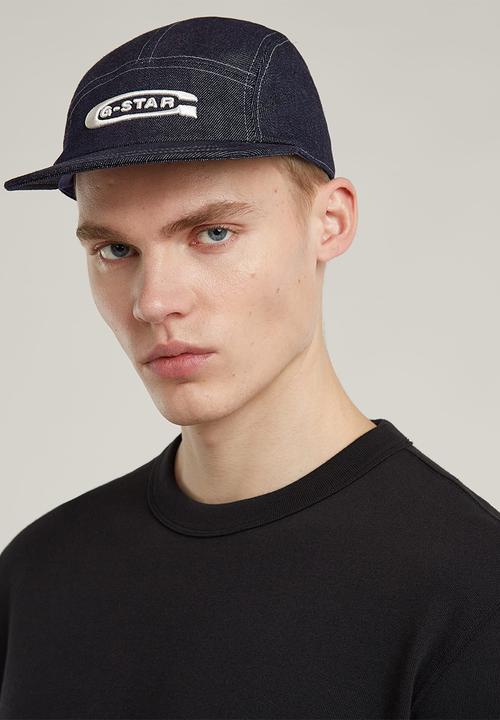 G-STAR - Flat Brim 5 Panel Cap - Raw Denim