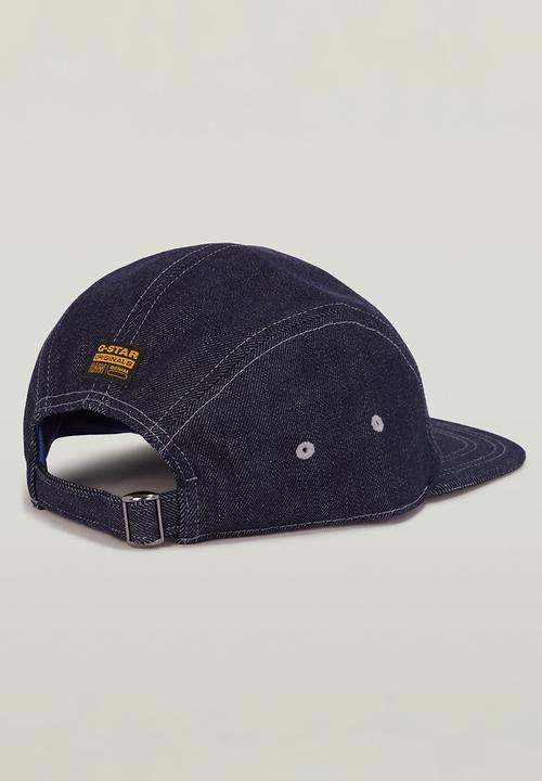 G-STAR - Flat Brim 5 Panel Cap - Raw Denim
