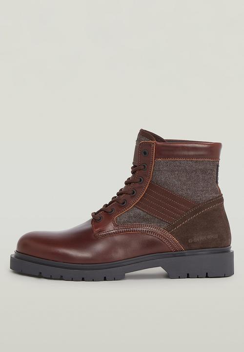 G-STAR - Tyler Boot Mid M - Red