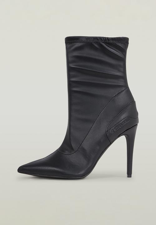 G-STAR - Stray ankle mid boot w - black