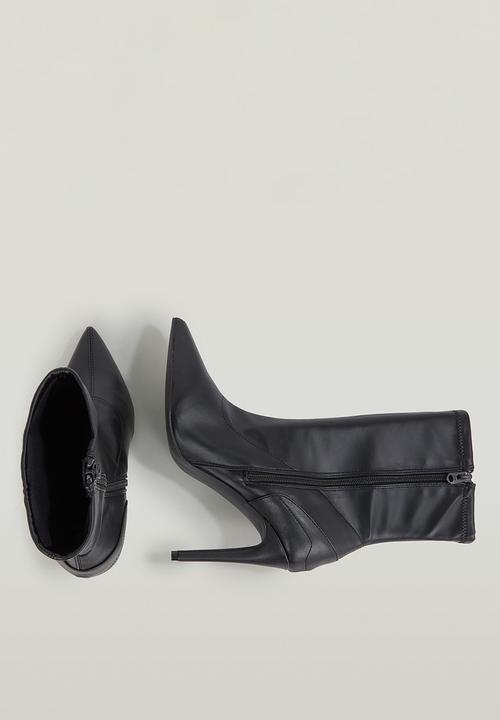 G-STAR - Stray ankle mid boot w - black