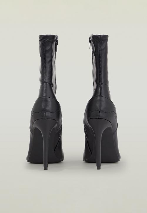 G-STAR - Stray ankle mid boot w - black