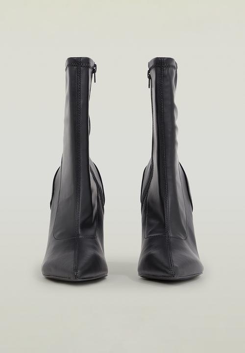 G-STAR - Stray ankle mid boot w - black