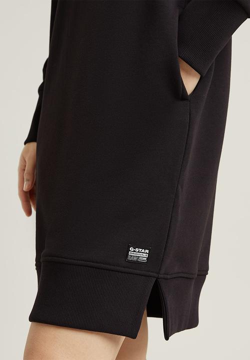 G-STAR - Chroma Gr Sw Dress L\S Wmn - Dk Black