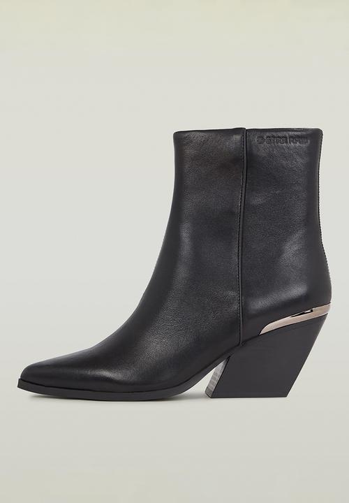 G-STAR - Ace western mid w boot - black