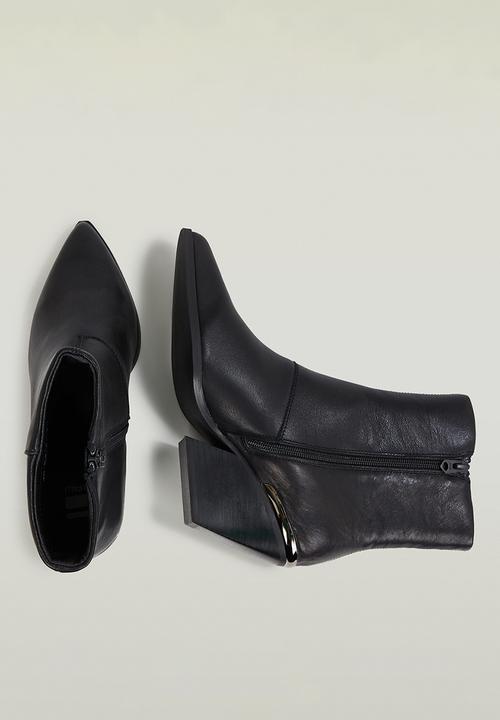 G-STAR - Ace western mid w boot - black