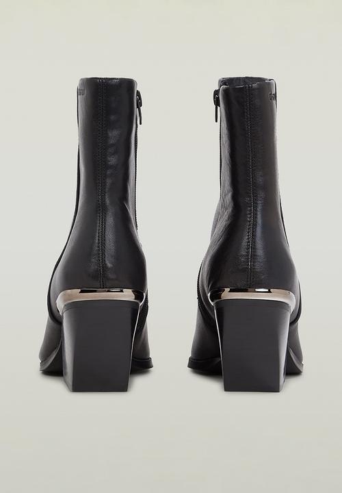 G-STAR - Ace western mid w boot - black