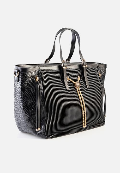 SISSY BOY - Flavour story top handle bag - black
