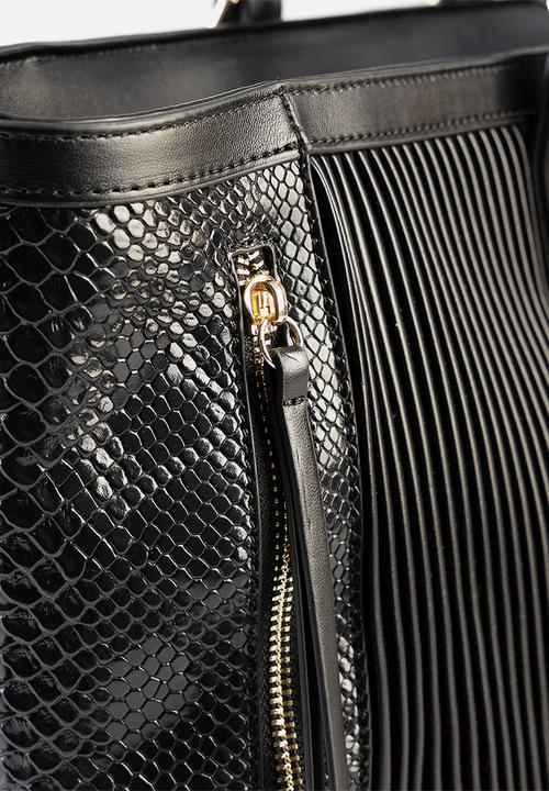 SISSY BOY - Flavour story top handle bag - black