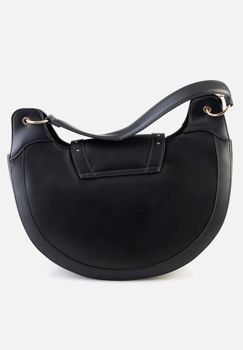 SISSY BOY - Animal story handbag - black