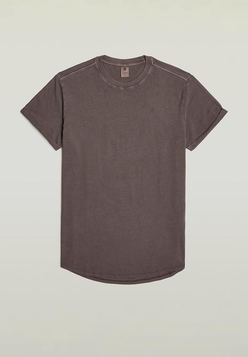 G-STAR - Text back gr overdyed lash r t - brown