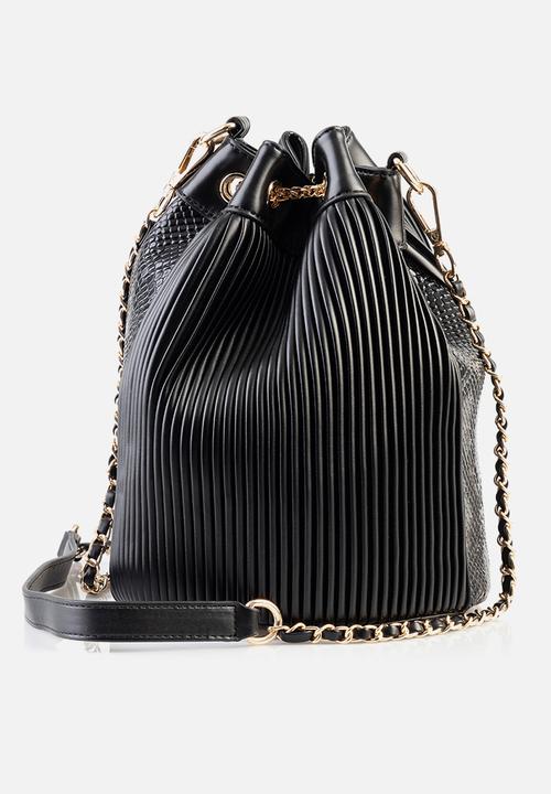 SISSY BOY - Flavour story bucket bag - black