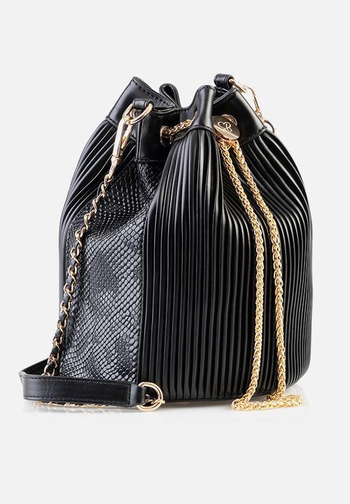 SISSY BOY - Flavour story bucket bag - black