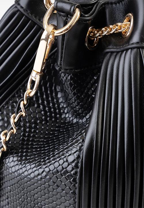 SISSY BOY - Flavour story bucket bag - black