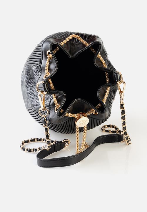 SISSY BOY - Flavour story bucket bag - black
