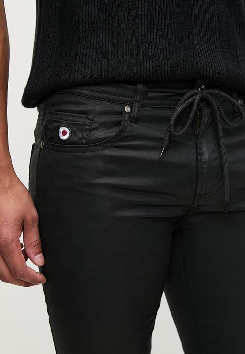 Ben Sherman - Jogger Slim Fit Coated Blend - Black