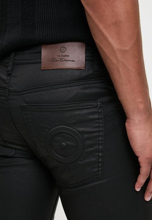 Ben Sherman - Jogger Slim Fit Coated Blend - Black