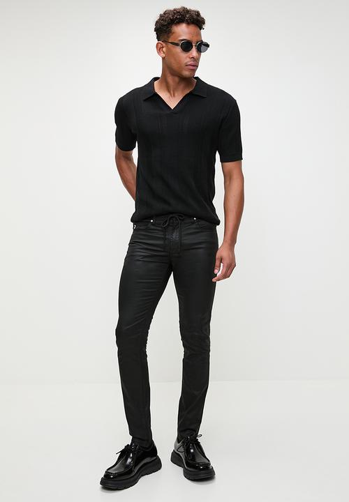 Ben Sherman - Jogger Slim Fit Coated Blend - Black
