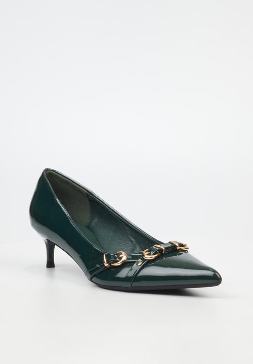 Miss Black - Tait 1 heel - green