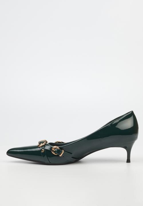 Miss Black - Tait 1 heel - green
